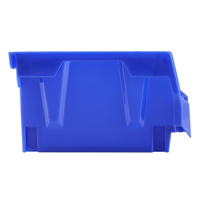Pinottavat PP-muoviset säilytyslaatikot 137×105×78 mm 24 kpl ripustettavat sininen ja punainen
