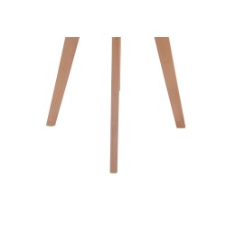 Pyöreä keittiöpöytä MDF-levyllä ja pyökkijalustalla