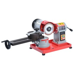 Pyörösahanterän teroitin 370 W 125 mm hiomalaikalla valurautarunko sopii 80 698 mm terille