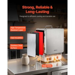 Sähköinen sulatusuuni 1650W 1200°C digitaalinen lämpötilansäätö 201-ruostumaton teräsrunko vahavaluun ja keramiikkaan