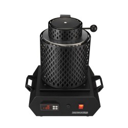 Sähköinen sulatusuuni 1350 watin 1150 asteeseen grafiittiupokkaat jalometallien sulatukseen