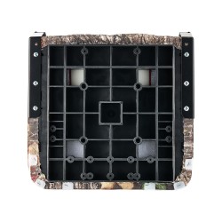 Venetuoli korkeaselkäinen taitettava PU-polyesterikangas paksu vaahtomuovipehmuste alumiiniseossaranat 2 kpl