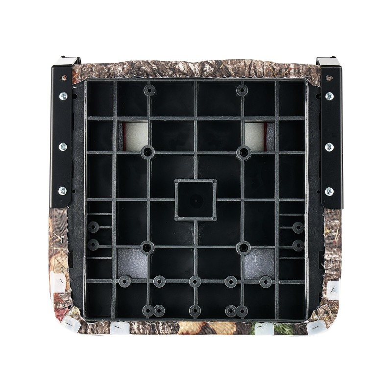 Venetuoli korkeaselkäinen taitettava PU-polyesterikangas paksu vaahtomuovipehmuste alumiiniseossaranat 2 kpl