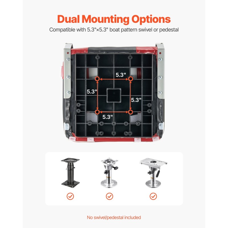 Venetuoli PVC-nahkainen vedenpitävä paksu vaahtotyyny korkeaselkäinen taittuva 2 kpl