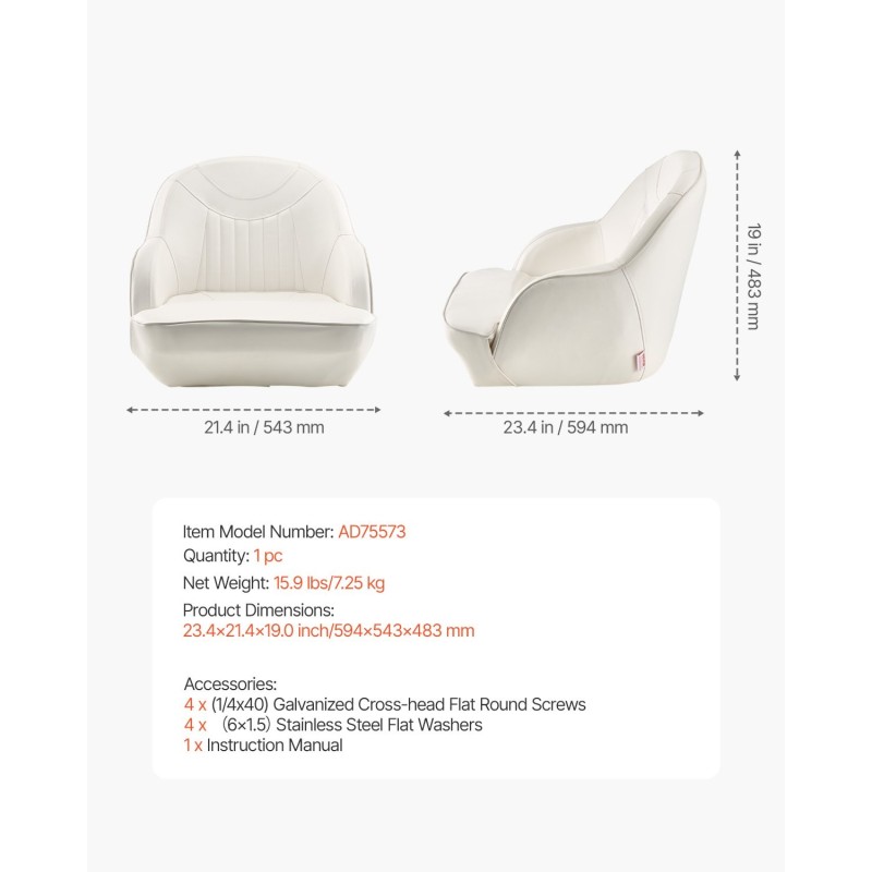 Veneistuin kapteenin ämpärituolimallinen matalalla selkänojalla paksulla vaahtopehmusteella käsinojilla vedenpitävä PVC-nahka