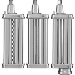 Pastalisäosa KitchenAid-yleiskoneelle ruostumaton teräs 8-portainen paksuussäätö spagetti fettuccine