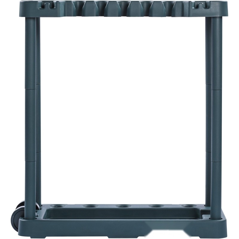 Puutarhatyökaluteline PP 10 työkalulle pihalle autotalliin 75 x 35 x 82 cm