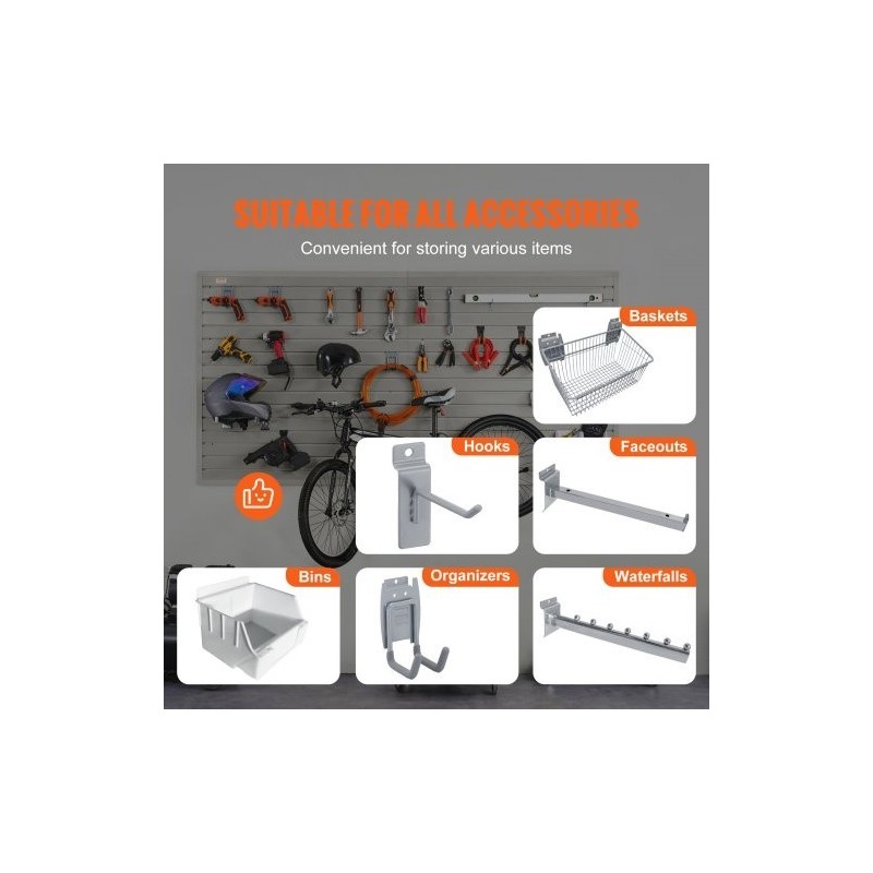 Urapaneelit WPC 8 paneelia 1220 x 310 x 17 mm harmaanruskea autotalliin