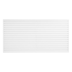 Uraseinäpaneelit PVC-muovi 1225x2450x20 mm valkoinen 8 kpl säilytykseen