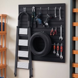 Sälelevypaneelit muoviset 1230x1235x20 mm 4 paneelia säilytykseen ja esillepanoon 3 tuuman urat