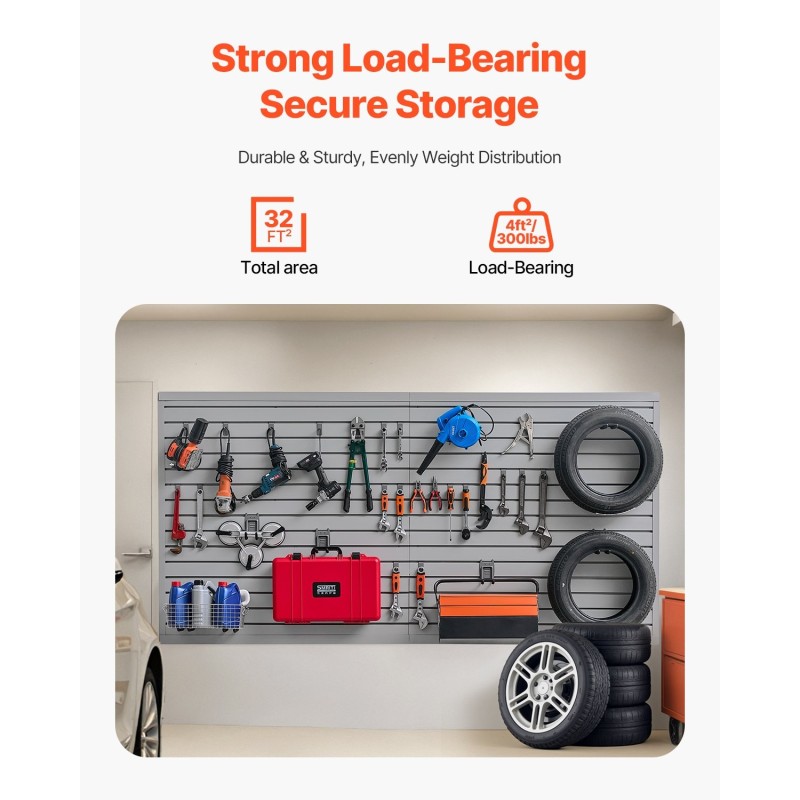 PVC-muoviset listaseinäpaneelit 1225×2450 mm 8 kpl harmaat säilytykseen