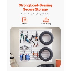 PVC seinäpaneelisarja 4 kpl 1230 x 1235 x 20 mm valkoinen modulaarinen