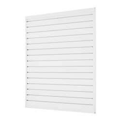 PVC seinäpaneelisarja 4 kpl 1230 x 1235 x 20 mm valkoinen modulaarinen