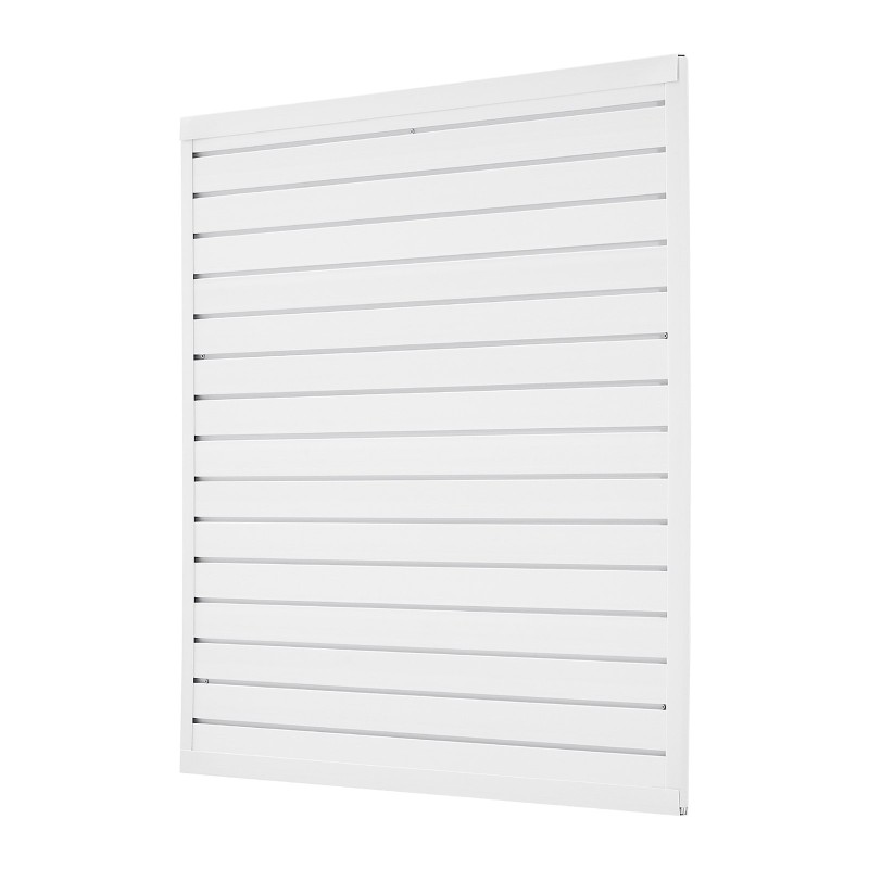 PVC seinäpaneelisarja 4 kpl 1230 x 1235 x 20 mm valkoinen modulaarinen