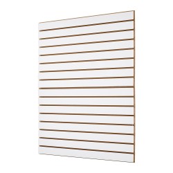Uraseinäpaneelit MDF 1220 x 1220 mm 2 kpl valkoinen modulaarinen