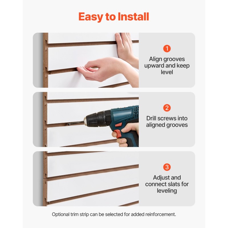 Uraseinäpaneelit MDF 1220 x 1220 mm 2 kpl valkoinen modulaarinen