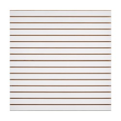 Uraseinäpaneelit MDF 1220 x 1220 mm 2 kpl valkoinen modulaarinen