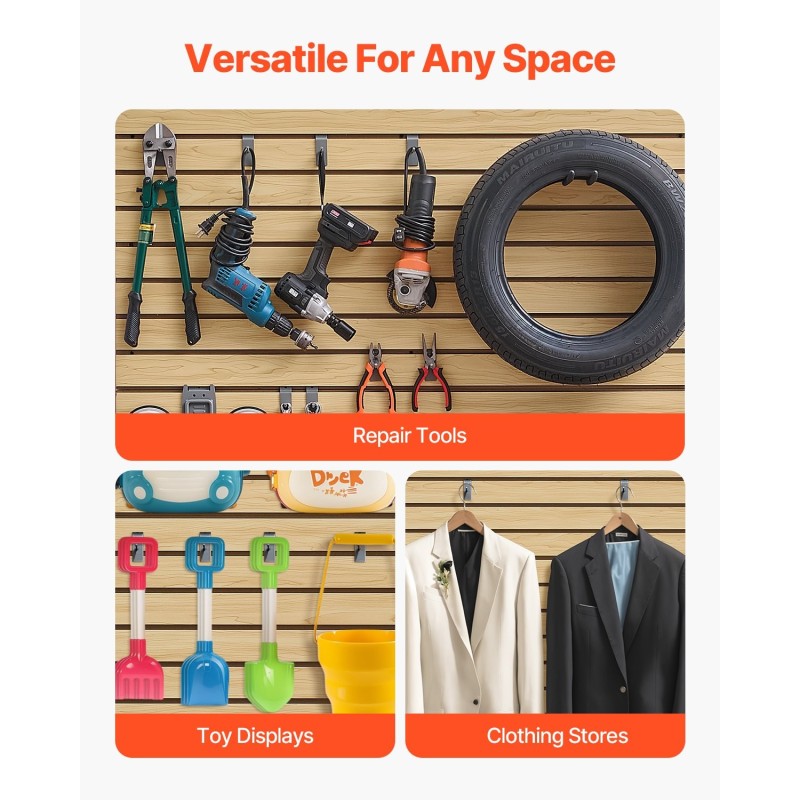 Seinäpaneelit MDF 1220 x 1220 mm 2 kpl 3 tuuman urat säilytykseen