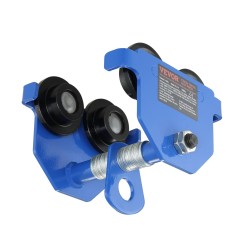 Manuaalinen palkkivaunu seosteräksestä 0,5 t kantavuus säädettävä laipan leveys 63,5–139,7 mm