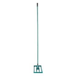 Nurmikon tasoitusharava alumiinipaneeli 914x254 mm pitkä teräsvarsi