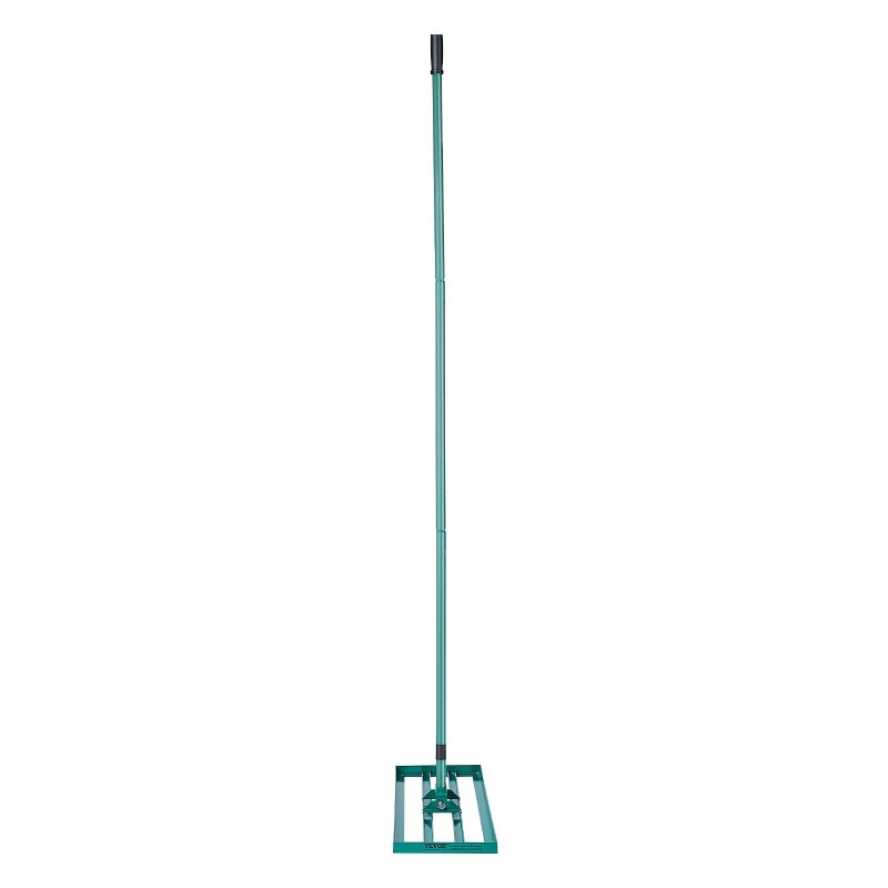Nurmikon tasoitusharava alumiinipaneeli 914x254 mm pitkä teräsvarsi