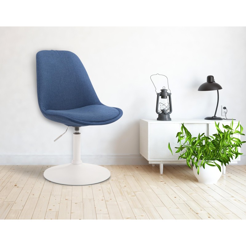 Tyylikäs Maverick-ruokapöydän tuoli säädettävällä korkeudella ja kangasverhoilulla