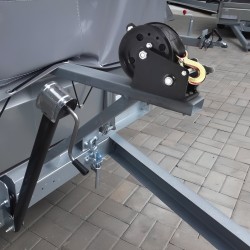 Käsikäyttöinen vintturi 544 kg vetokyky 701 cm polyesterihihna kaksisuuntainen räikkä