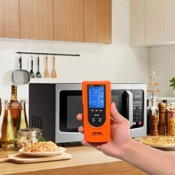 Kolmitoiminen EMF-mittari EF MF RF 5Hz–3.5GHz ladattava LCD-näytöllä