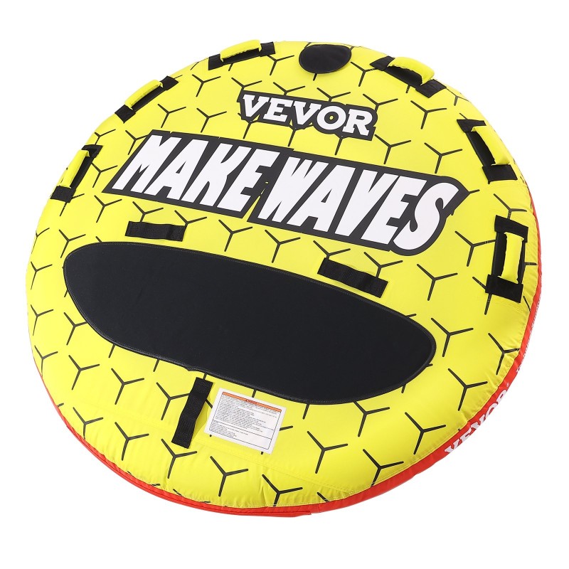 Täytettävä hinattava vesirengas 1–3 käyttäjälle kestävä nylonpäällinen halkaisija 1600 mm