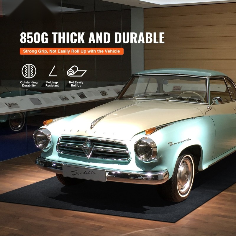 Autotallin lattiamatto huopa ja TPE-tausta imukykyiset polyesterikuidut 2 x 2,6 m