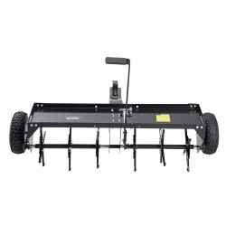 Vedettävä rautainen piikkiauraaja 1016 mm leveys 6 sarjaa 4 piikkiä