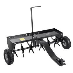 Vedettävä rautainen piikkiauraaja 1016 mm leveys 6 sarjaa 4 piikkiä