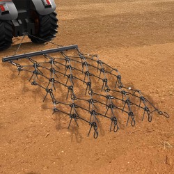 Ketjukultivaattori Q235-teräs 1707 mm työleveys 80 piikkiä mönkijä ja traktori