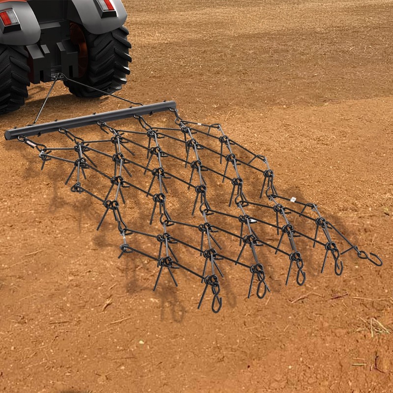 Ketjukultivaattori Q235-teräs 1707 mm työleveys 80 piikkiä mönkijä ja traktori