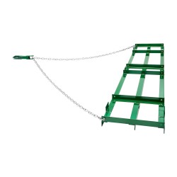 Vedettävä piikkiäes Q235-teräs 2435 mm pituus 1830 mm ketju mönkijä traktori ruohonleikkuri