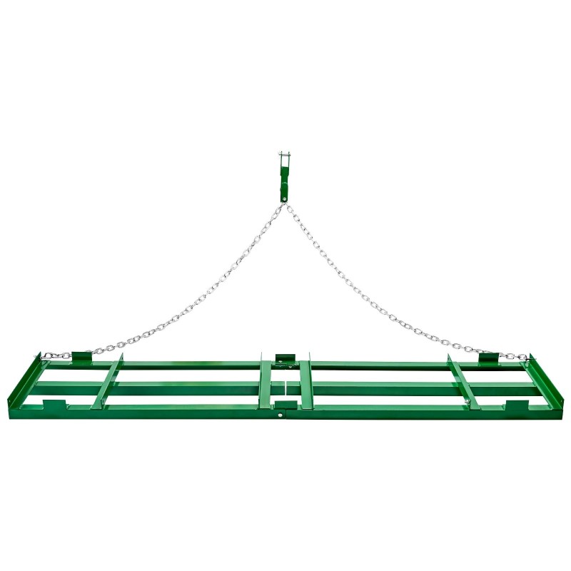 Vedettävä piikkiäes Q235-teräs 2435 mm pituus 1830 mm ketju mönkijä traktori ruohonleikkuri