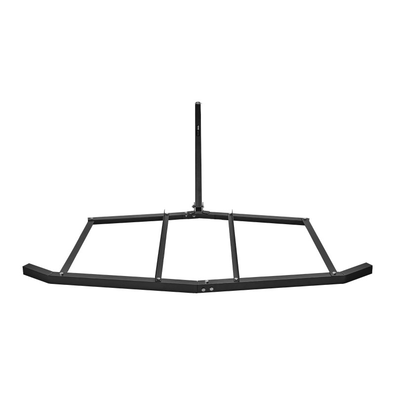 Vedettävä 72 tuuman piikkiäes teräsrunko sorapintojen tasaamiseen tapillisella vetokiinnityksellä