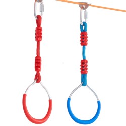 Ninja rata ulkokäyttöön 2 kpl 17 m säänkestävät hihnat 12 estettä