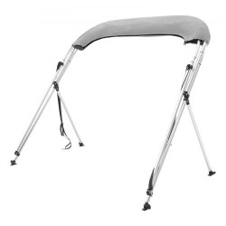 Bimini kate 3 kaareinen veneille 900D polyesterikangas alumiiniseos 155 167 cm