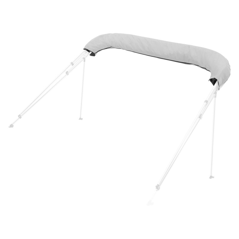 Veneen vaihtokatos 4-kaarisille kehyksille 600D polyesteri vedenpitävä 96 x 91–96 tuumaa vaaleanharmaa