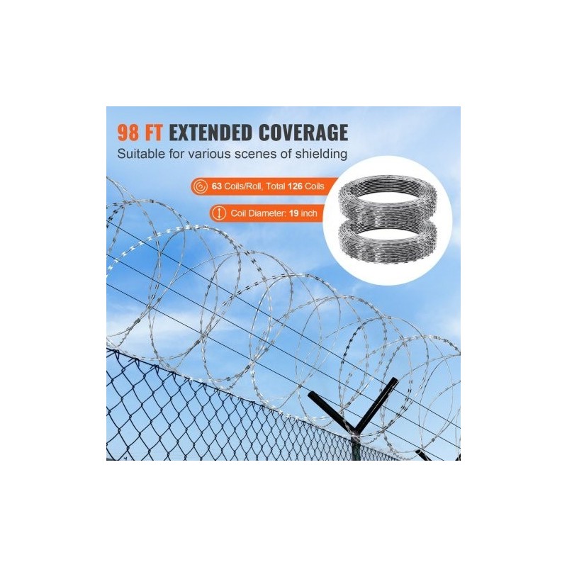 Kuumasinkitty teräs partalanka kolmekymmentä metriä kaksi rullaa kaksoiskierre aidan korotukseen