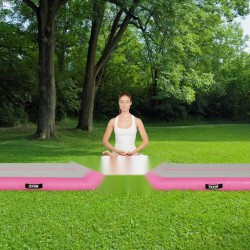 Ilmatäytteinen voimistelumatto PVC 3 m harjoitteluun sisältää sähköpumpun