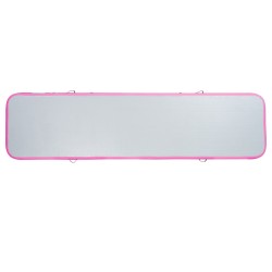 Ilmatäytteinen PVC-voimistelumatto 4-metrinen pinkki 600W sähköpumpulla sisä- ja ulkokäyttöön