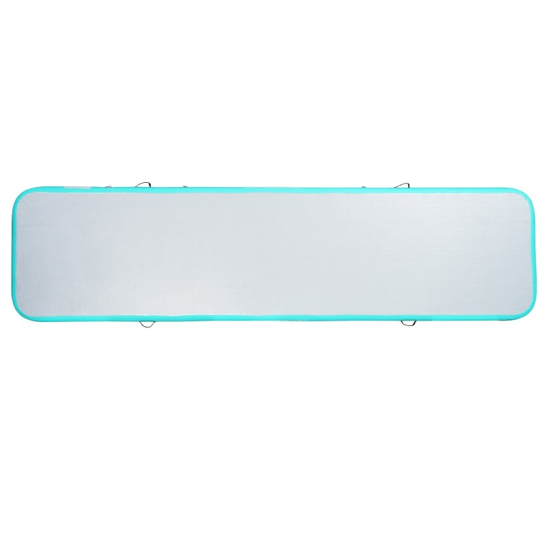 Ilmatäytteinen PVC-pressusta voimistelumatto 4 m 3980x1010x100 mm sisältää sähköpumpun