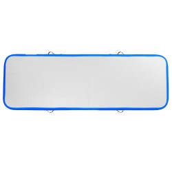 Ilmatäytteinen voimistelumatto PVC-materiaalista 3000x1010x100 mm sininen sähköpumpulla ja säilytyslaukulla