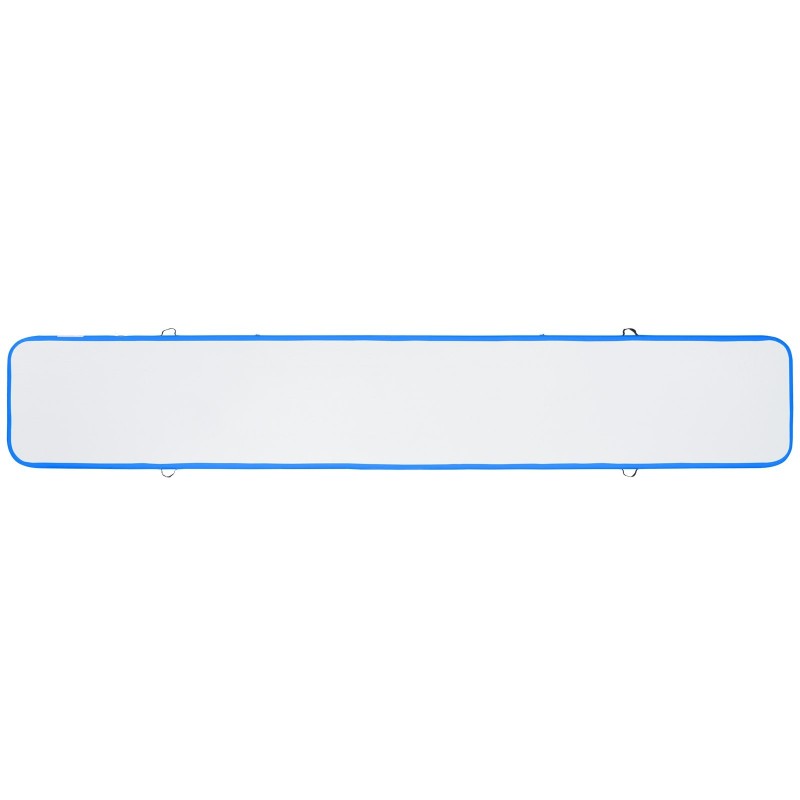 Ilmalla täytettävä PVC-jumppamatto 6,1 m pitkä 100 mm paksu sähköpumppu mukana