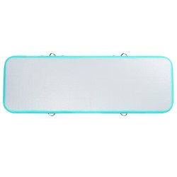 Ilmatäytteinen voimistelumatto PVC 100 mm paksu 3000x1010 mm mintunvihreä 600W pumppu mukana