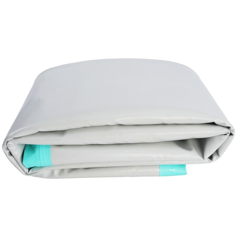 Ilmatäytteinen voimistelumatto PVC 100 mm paksu 3000x1010 mm mintunvihreä 600W pumppu mukana