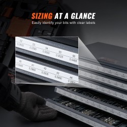 Poranteräkaappi 0,8 mm kylmävalssattu teräs 5 laatikkoa 60 lokeroa kokomerkinnöillä pinottava