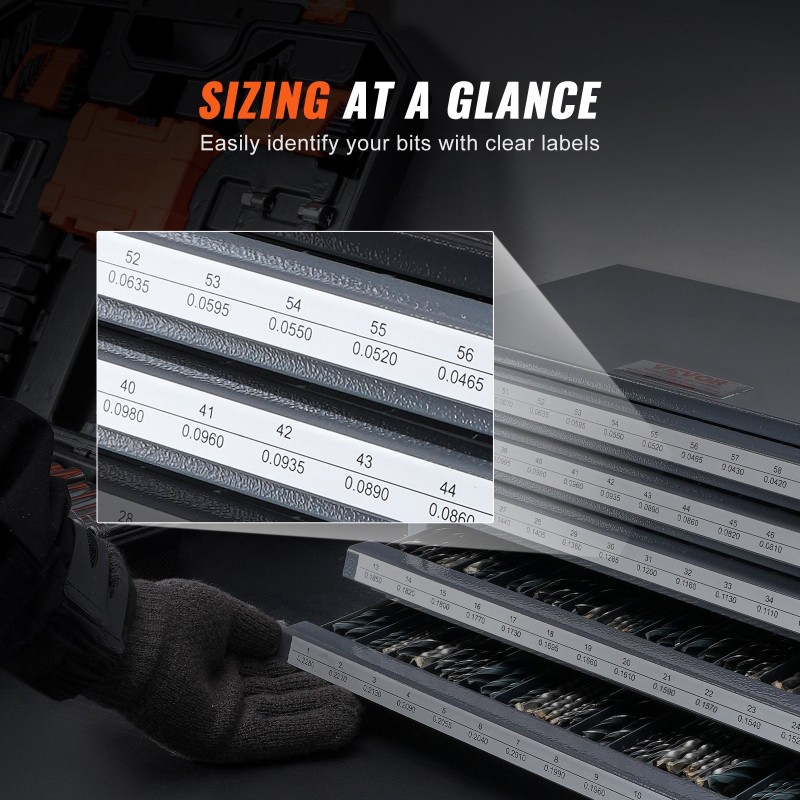 Poranteräkaappi 0,8 mm kylmävalssattu teräs 5 laatikkoa 60 lokeroa kokomerkinnöillä pinottava